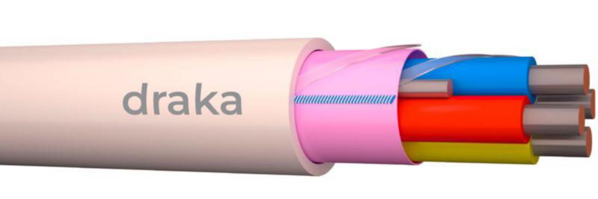 Merkinantokaapeli Draka Afumex KLMA-HF Dca - MERKINANTOKAAPELI-HF AFUMEX KLMA-HF DCA 4X0,8+0,8 PK500