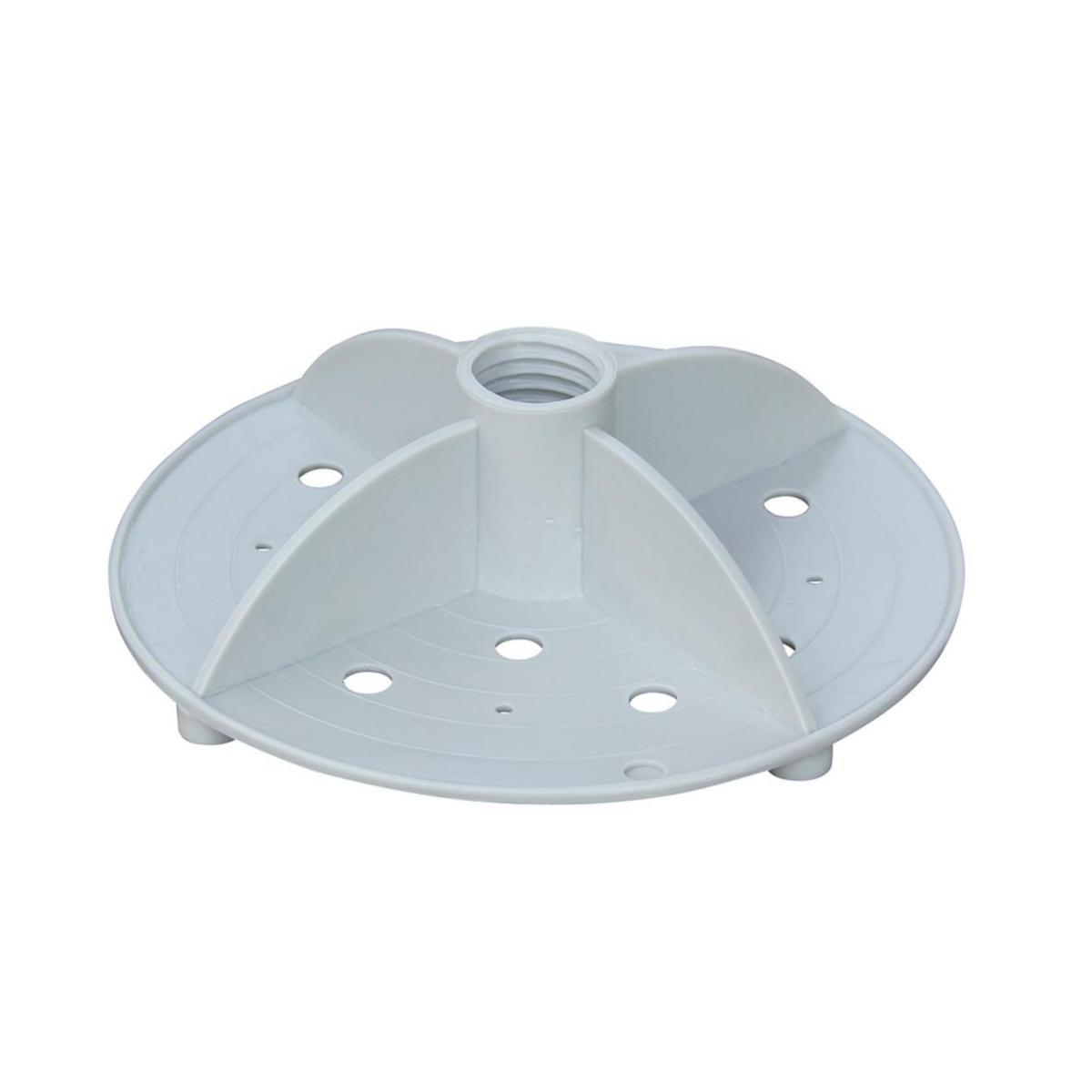 Valukiskon jalka pehmeälle perustalle - VALUKISKON JALKA, PEHMEÄLLE MUOVIA, KORKEUS 30MM