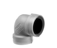 Käyrä Uponor muovia, eristetty 90°, 100 - 200mm