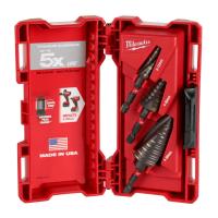 Porrasporanteräsarja Milwaukee Shockwave 3osaa