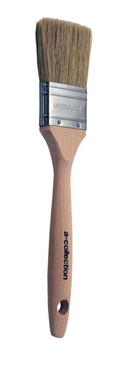 Lakkasivellin luonnonharja - LAKKASIVELL 75MM LUONNONH A-COLLECTION PUUKAHVA