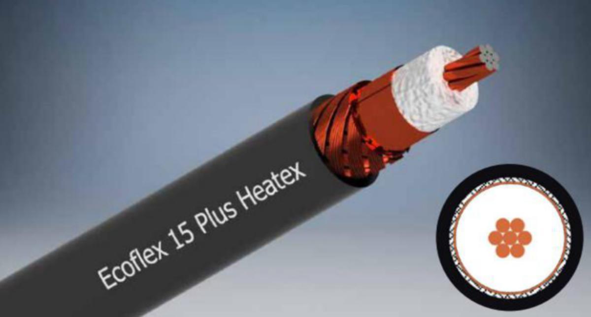 Antennikaapeli Finnsat SSB Ecoflex 15 - ANTENNIKAAPELI FINNSAT ECOFLEX 15 HEATEX 50OHM CCA