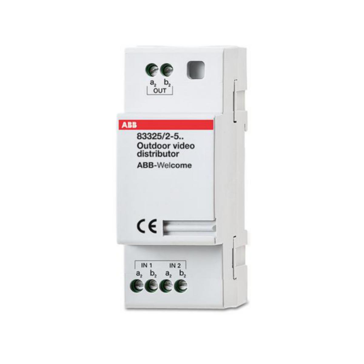 Liitäntäportti ABB Welcome - LIITÄNTÄPORTTI ABB WELCOME VIDEOJAKAJA ULKOYKSIKÖILLE