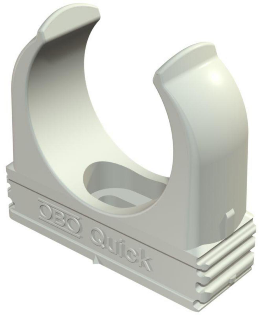 Putkikiinnikkeet Quick 2955 OBO Bettermann - PUTKIKIINNIKE QUICK OBO 2955/M20 PP RAL 7035 HARMAA