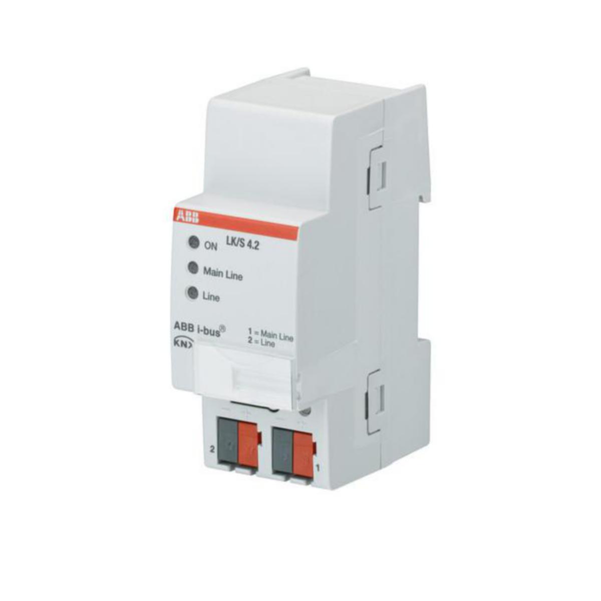 Väyläliityntäyksikkö ABB KNX - VÄYLÄLIITYNTÄYKSIKKÖ KNX ABB 2-MODULIA DIN