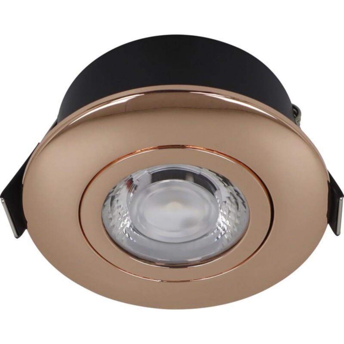 Kattovalaisin ulko Nordtronic LP Flexible 5W - KATTOVALAISIN ULKO NORDTRONIC IP44 460LM 5W 27K CU R
