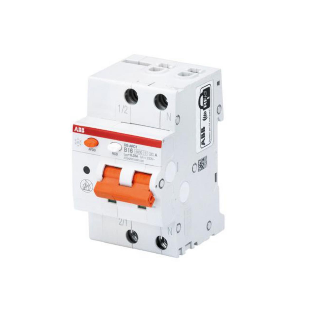 Valokaarivikasuoja ABB DS-ARC1 - VALOKAARIVIKASUOJA DS-ARC1 2-NAPAINEN C-KÄYRÄ 10A 30MA