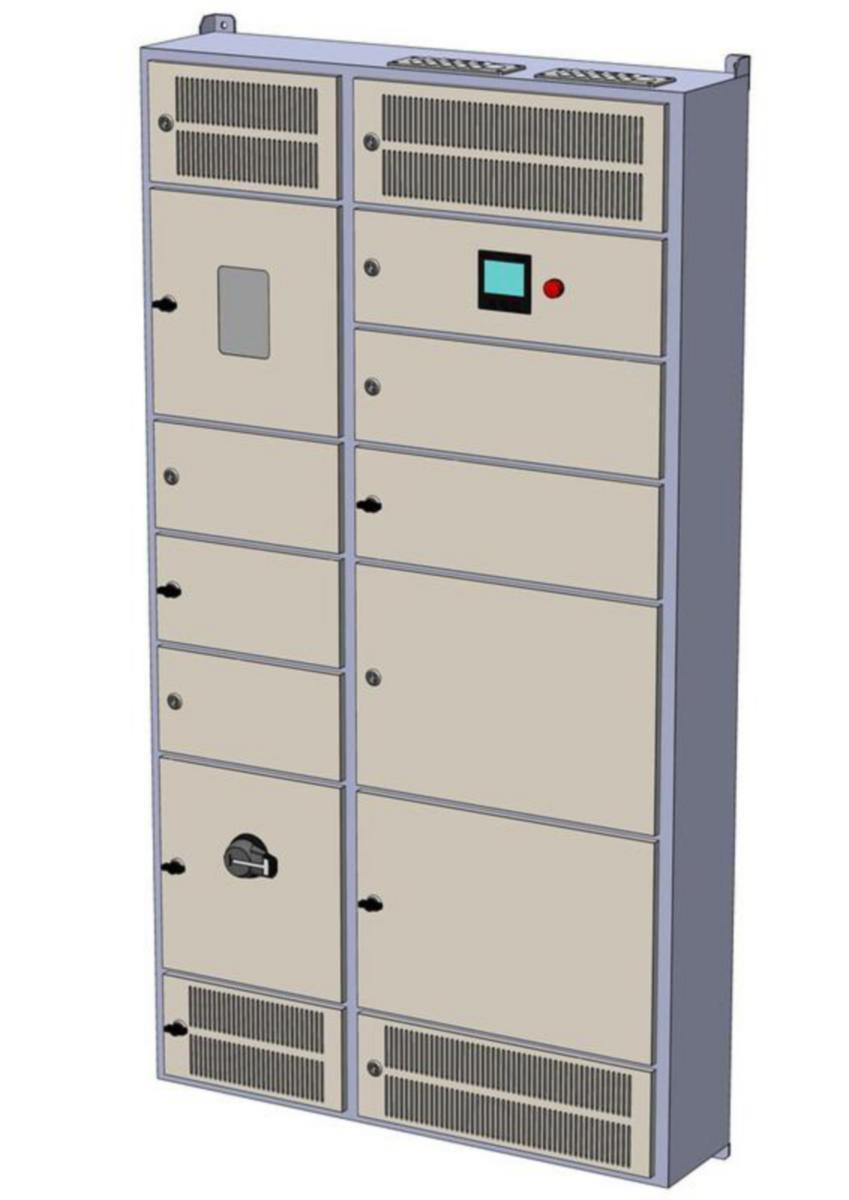 Latausasemakeskus UTU Ahma LKM, lähdöt 20A (VVSK) - LATAUSASEMAKESKUS AHMA LKM12212VX (80A/100A/125A)