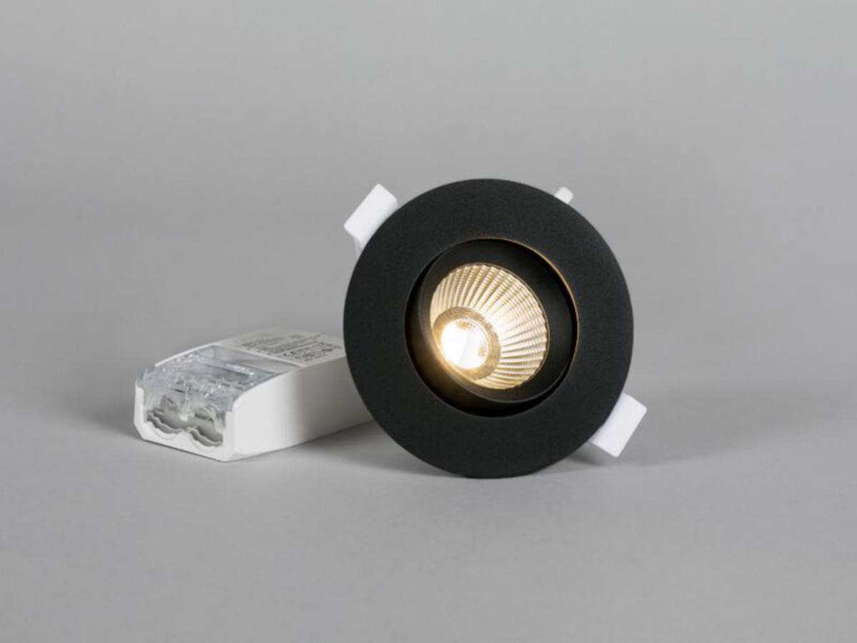 Alasvalo Hide-a-lite Optic G2 Quick - ALASVALO OPTIC G2 IP44 530LM 6W 940 DIM BL TILT