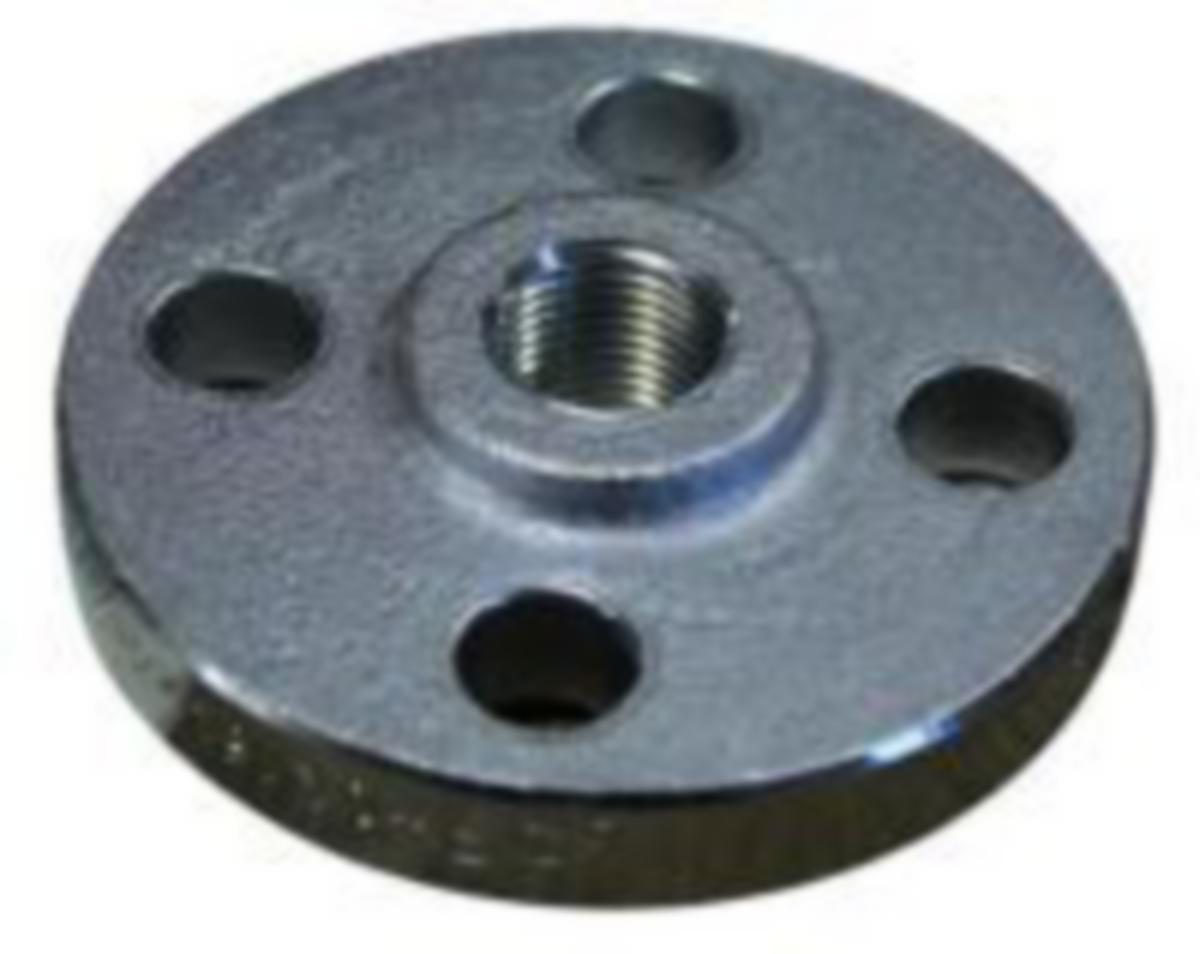 Teräskierrelaippa EN 1092-1/13, B1, S235JR PN10-40 kuumasinkitty - KIERRELAIPPA EN 1092-1/13 B1 DN15 1/2" S235JR PN10-40 ZNK