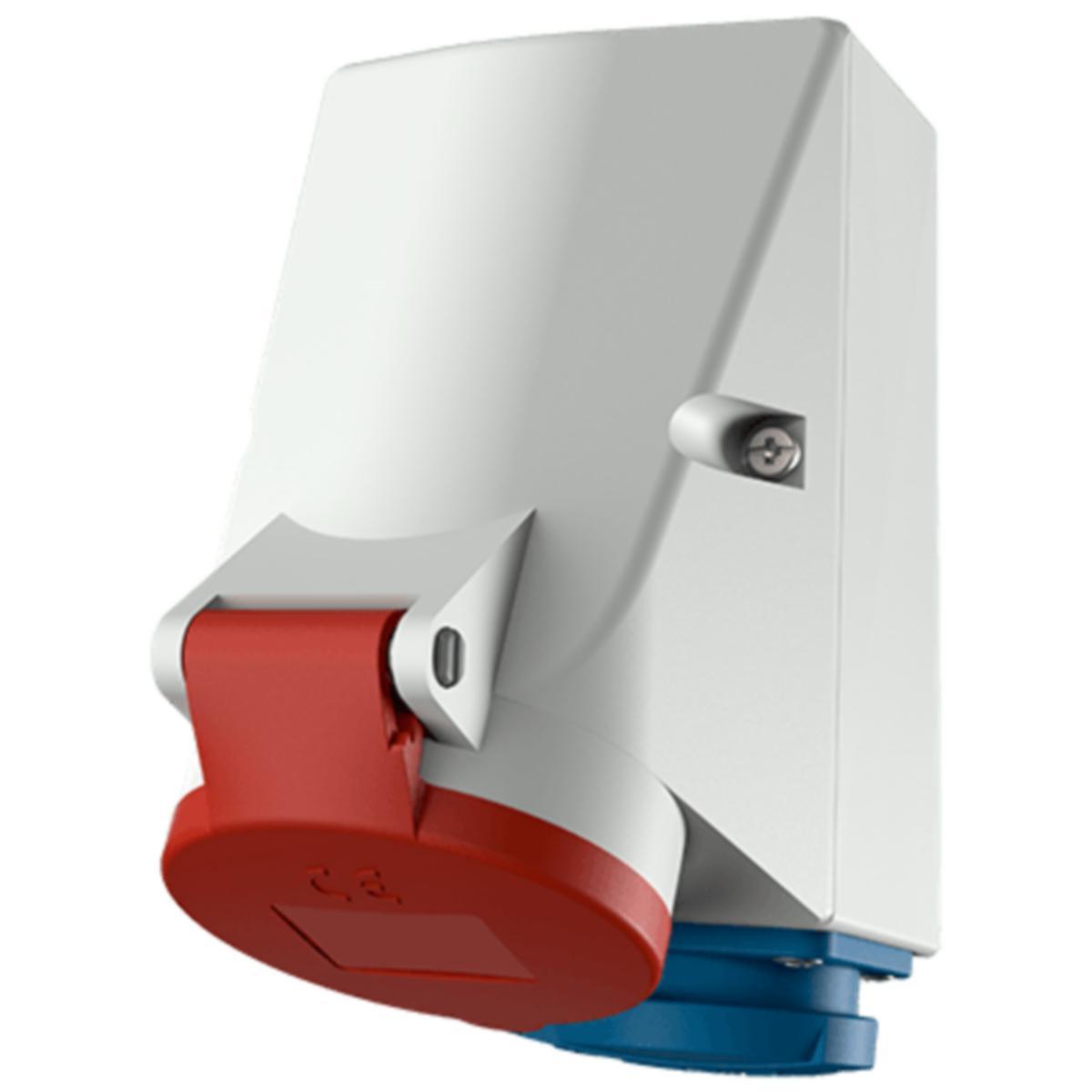 Kombipistorasia Mennekes TwinContact - VOIMAPISTORASIA TWINCONTACT 16A 5P 6H 400V IP44 +SCHUKO