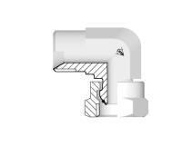 Kulmanippa Dunlop Hiflex 90ast BSP 60ast ulkokierre - BSP 60ast sisäkierre DIN 3852 C6MK4S