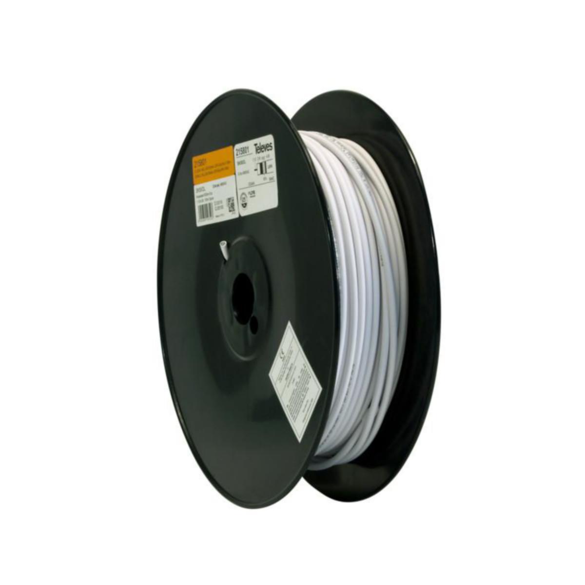 Antennikaapeli Finnsat Macab MLL 50 Ohm - ANTENNIKAAPELI FINNSAT MLL200 LSNH 100M 50OHM ECA