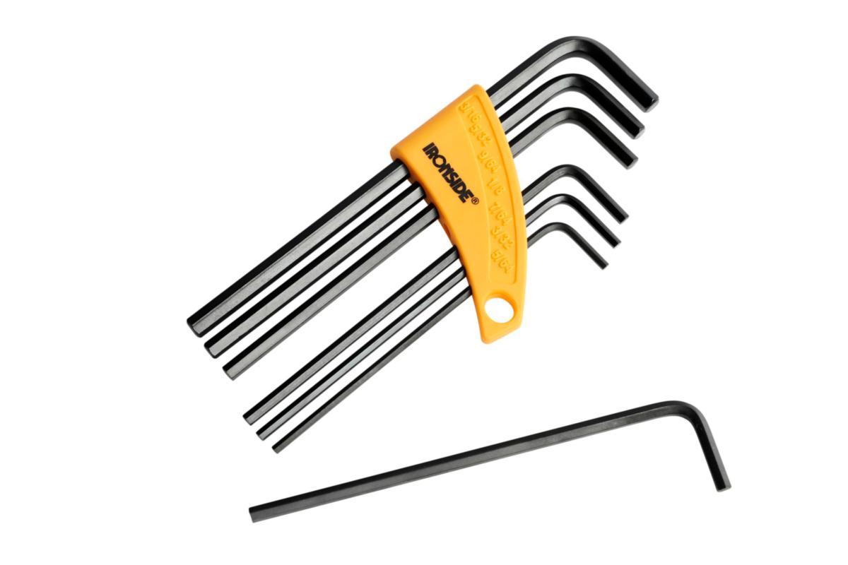 Kuusiokoloavainsarja Ironside 7osaa tuuma - 6-KOLOAVAINSARJA 5/64-3/16 IRONSIDE 114009