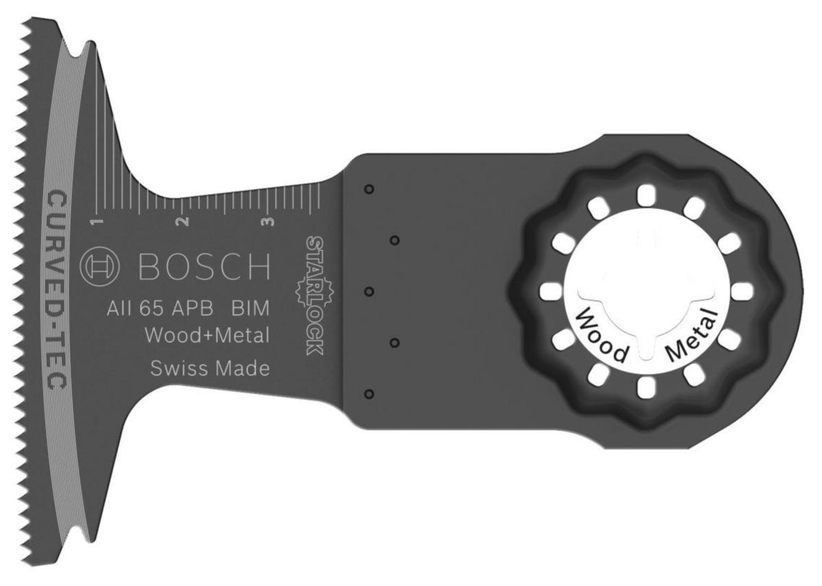 Upotussahanterä Bosch AII 65 APB monitoimityökalulle - UPOTUSSAHANTERÄ BOSCH AII65APB WOODMETAL