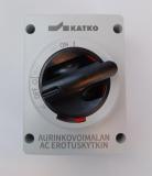 Aurinkovoimalan erotuskytkin Katko KEM