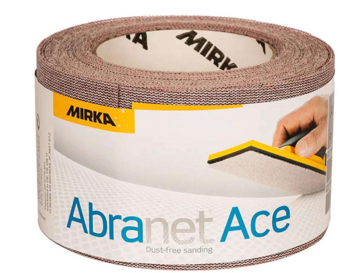 Hiomarulla Mirka Abranet Ace - HIOMARULLA 75MM X 10M P600 MIRKA ABRANET ACE