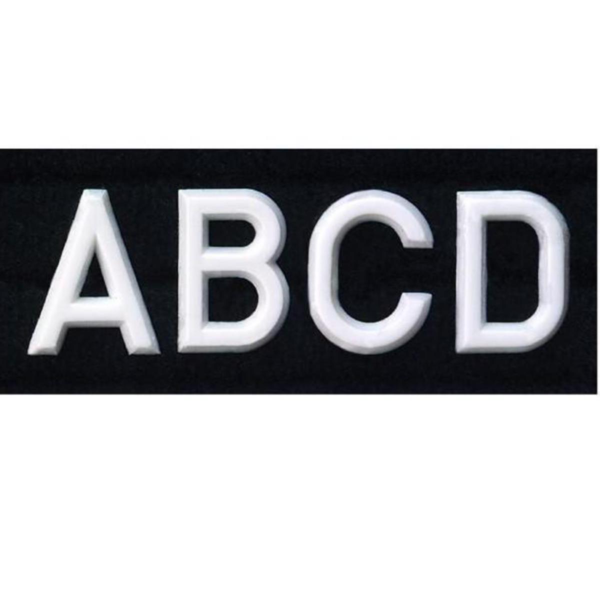 Muovikirjainsarja 500kpl Malkit 13mm - KIRJAINSARJA 500KPL MUOVIKIRJAIN 13 MM % SARJA 500