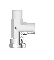 L-liitin Dunlop Hiflex  BSP 60ast ulkokiertein - BSP 60ast sisäkierre DIN3852 R6MK4S