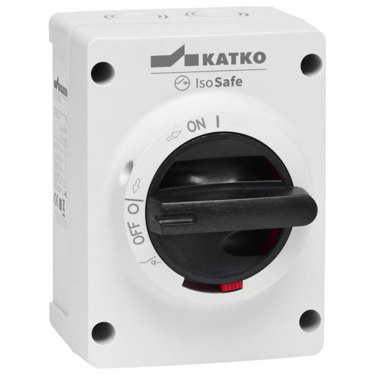 Turvakytkin väännin EMC Katko IsoSafe KEM - TURVAKYTKIN VÄÄNNIN EMC KATKO KEM 316 3X16A 400V 7,5KW