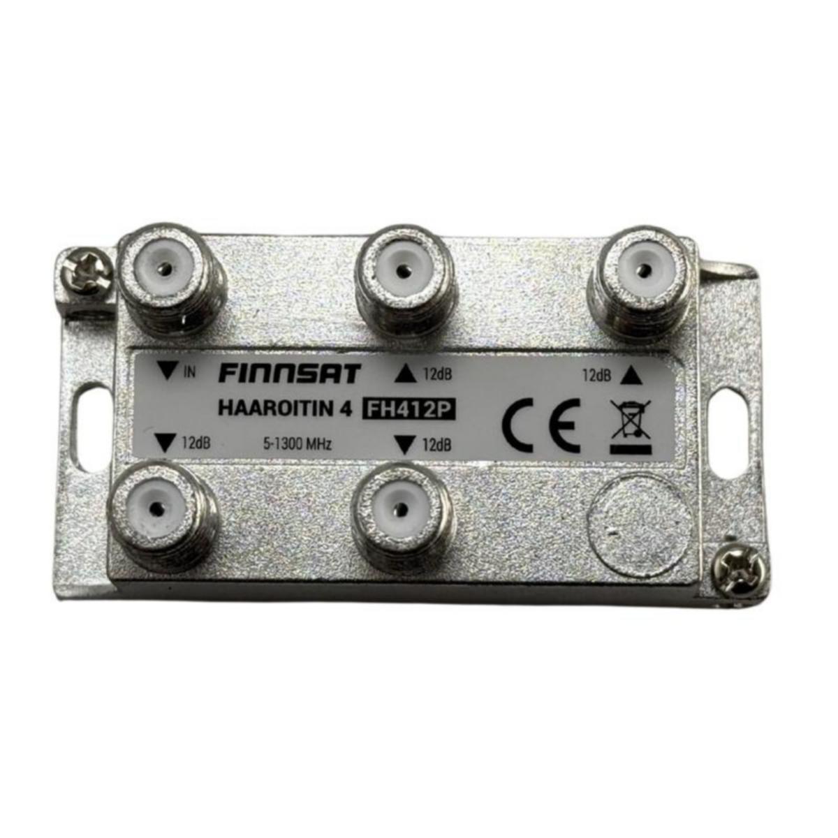 Haaroitin Finnsat - HAAROITIN FINNSAT 5-1300MHZ 4XTAP 12DB GRADE1