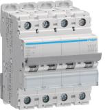 Johdonsuojakatkaisija Hager C-käyrä 4-nap 15-25kA