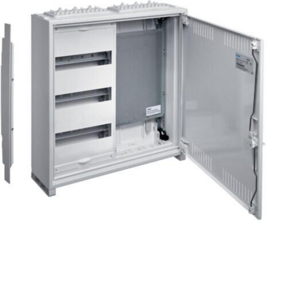 Moduulikotelo pinta/uppo Fe Hager Univers datatilalla - MODUULIKOTELO PI/UP FE UNIVERS FWB32K1 3X12M+DATATILA IP31