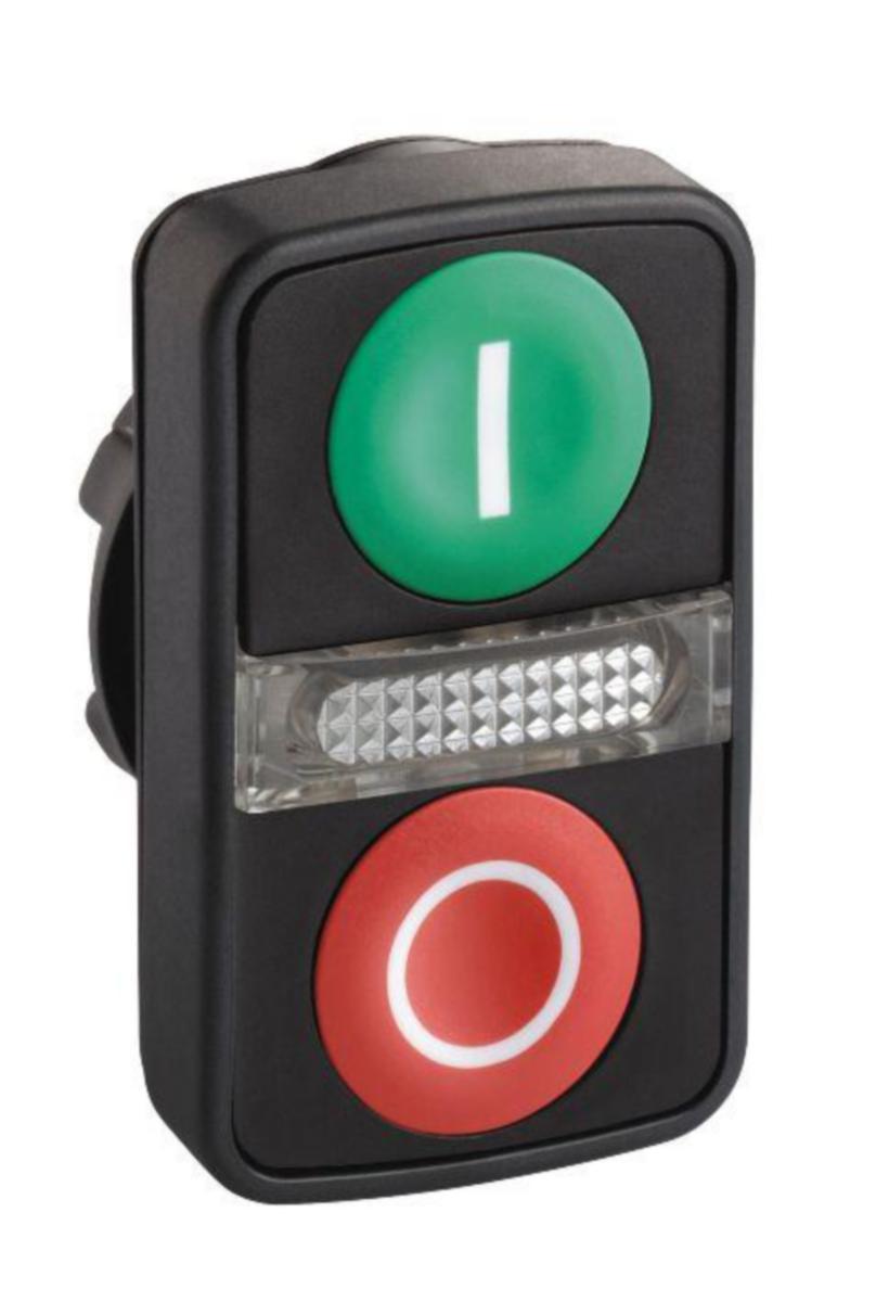 Kaksoispainike Schneider Electric Harmony - KAKSOISPAINIKE HARMONY ZB5AW7A3741 KAKSOISJA