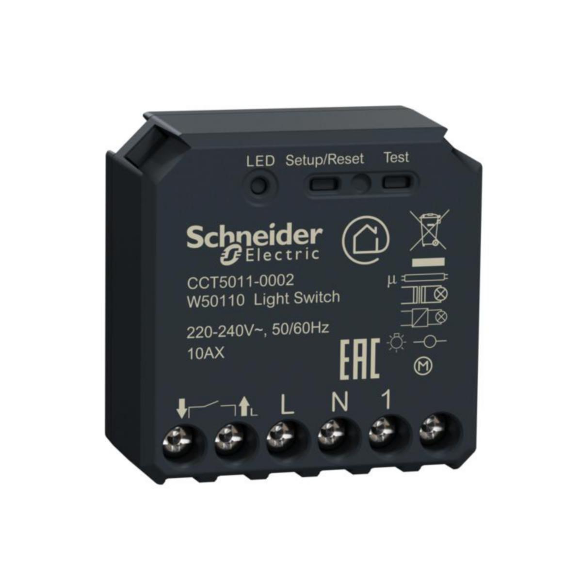 Releyksikkö Schneider Electric Wiser - RELEYKSIKKÖ WISER WISER KYTKINMODUULI 10AX