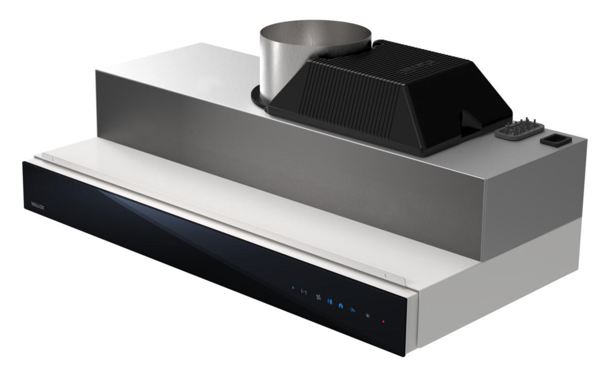 Liesikupu Vallox Delico PTD EC - LIESIKUPU (SÄÄDINKUPU) VALLOX DELICO PTD EC 600 MUSTA