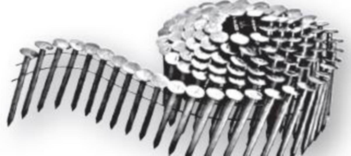 Huopakattonaula 16-asteinen kuumasinkitty kampa - HUOPAKATTONAULA RULLASSA KS 32x3.1MM KAMPA 16* 3600KPL