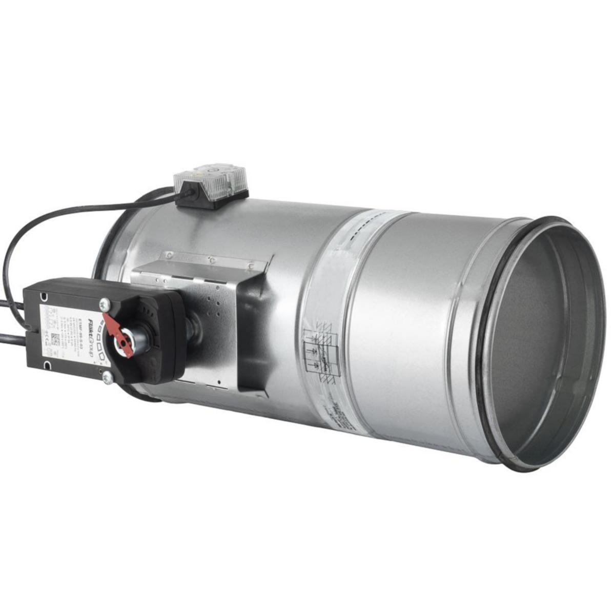 Palopelti Fläkt ETCE EI 230-T lämpöanturilla - PALOPELTI ETCE-0100-05-3 230V LÄMPÖANT