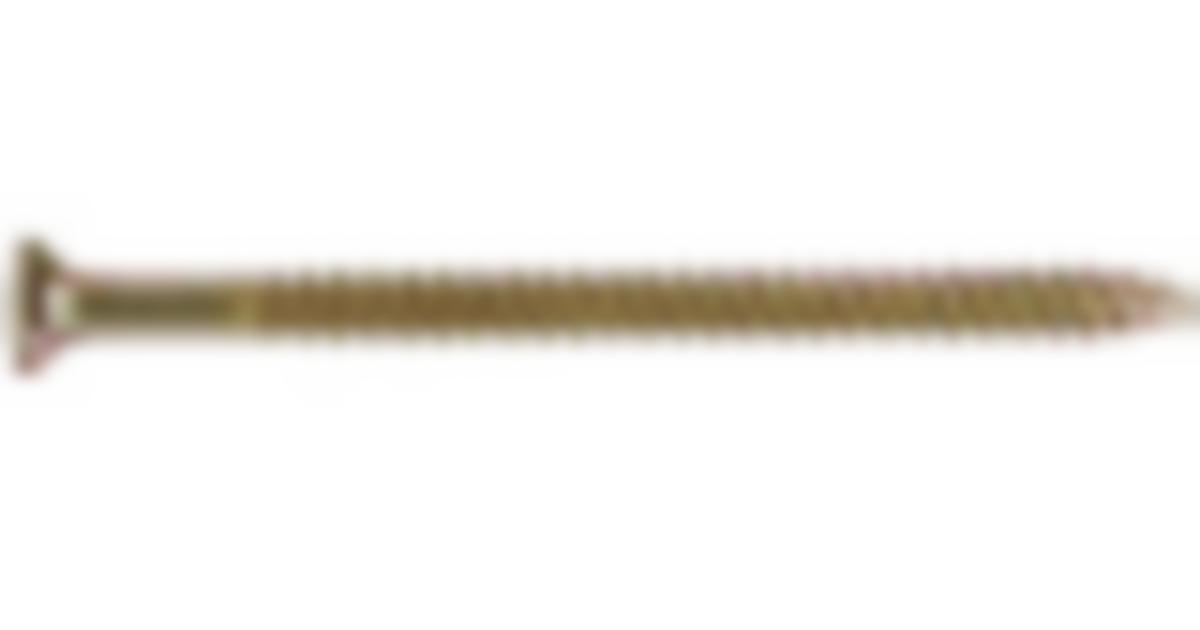 Kattoruuvi ZN keltasinkitty - KATTORUUVI KELTASINKITTY 4.8X90 200KPL