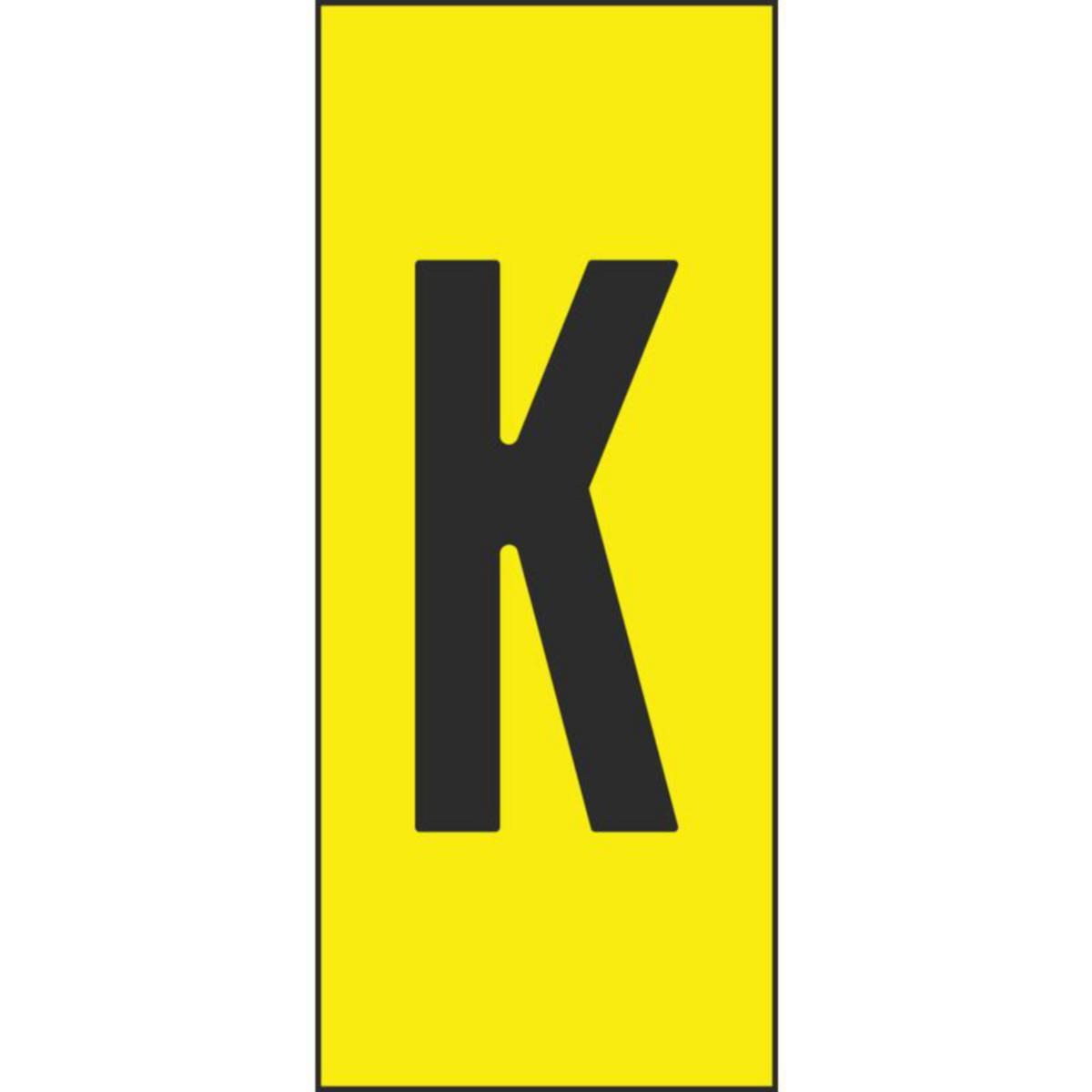 Merkintäkilpi Hammarprodukter H25 kirjaimet - MERKINTÄTARVIKE HAMMAR H25, K