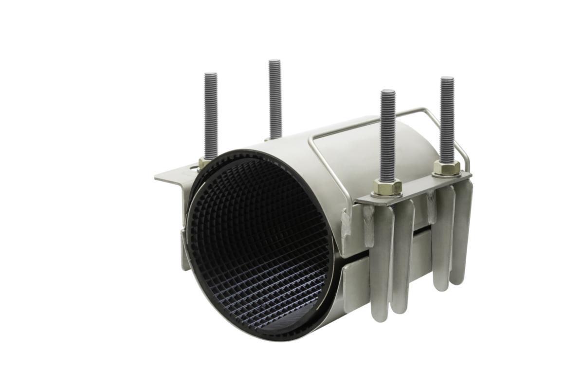 Korjauspanta AVK 2-osainen käsikahvalla - KORJAUSPANTA KÄSIKAHVALLA 2-OS 130-150MM L=300MM