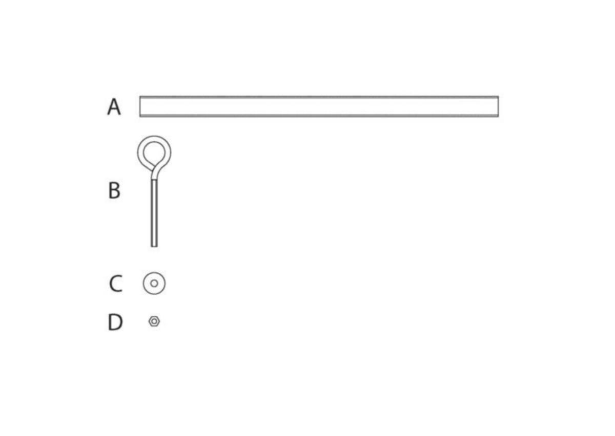 Kiinnityspakkaus Ensto UN - KIINNITYSPAKKAUS ENSTO UN SH77 MUUNTAJATELINEELLE SH75.1