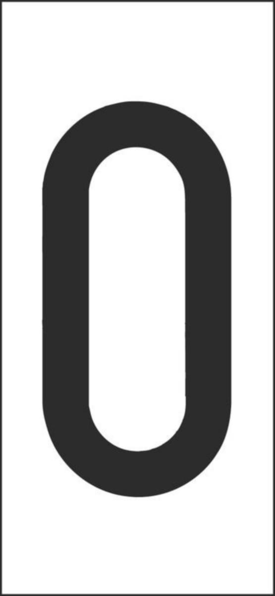 Merkintäkilpi Hammarprodukter H50 numerot - MERKINTÄTARVIKE HAMMAR H-50 VALK. NUMERO 0, PSS 25