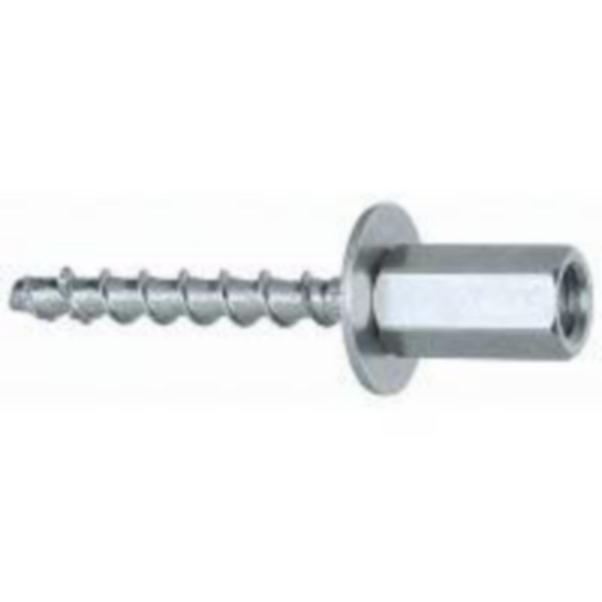 Betoniruuvi fischer UltraCut FBS II 6 M8/M10 I kuusiokanta - BETONIRUUVI JATKOMUTTERILLA ZN FBS II 6X35 M8/M10 I ZP