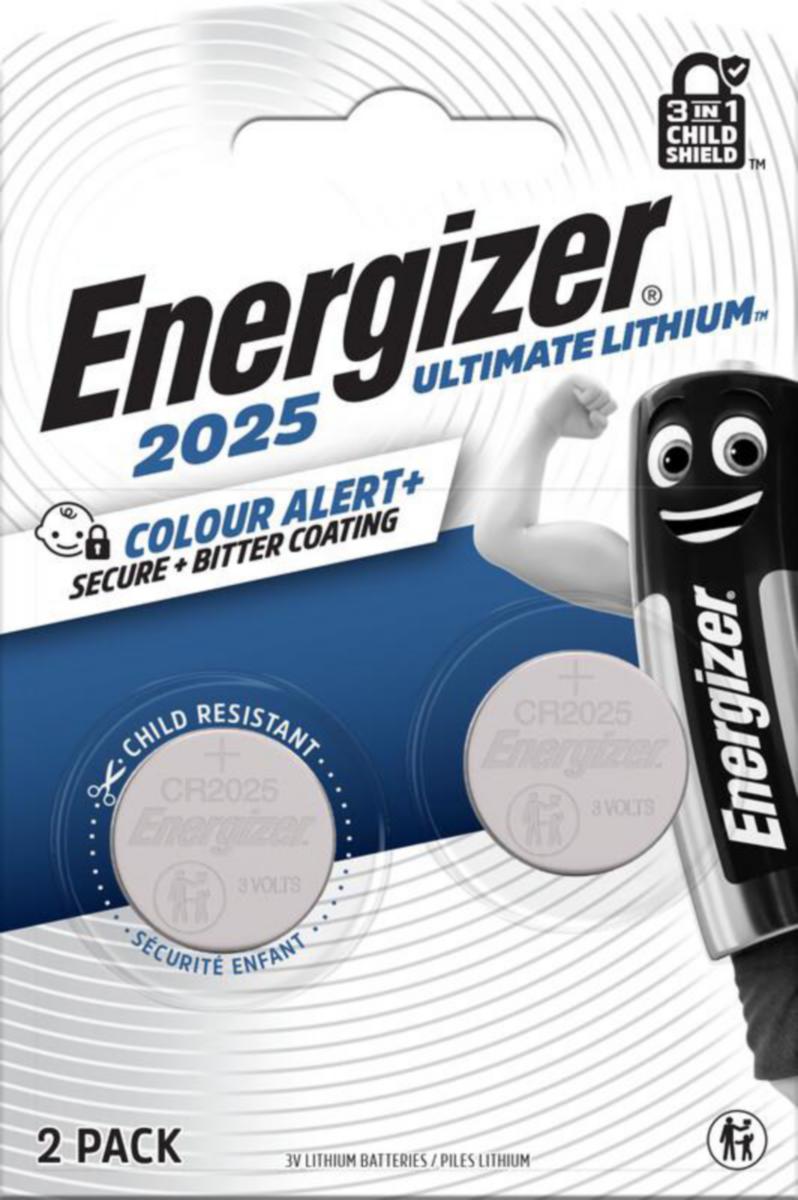 Paristo lithium Energizer Special battery - PARISTO LITHIUM ENERGIZER ULTIMATE CR2025 BP2