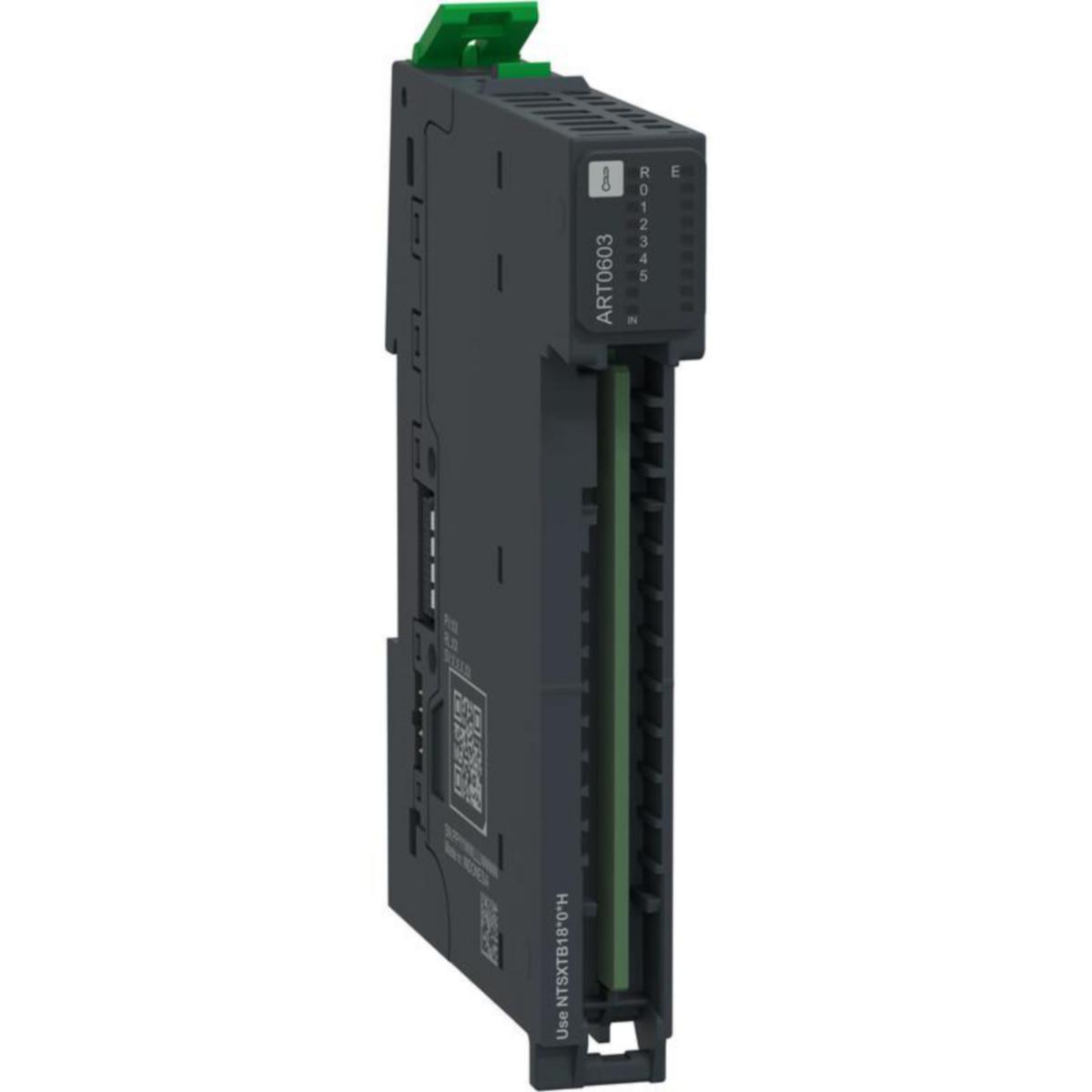 Logiikkamoduuli Schneider Electric Modicon - LOGIIKKAMODUULI MODICON LÄMPÖTILATULO 6CH + POHJA