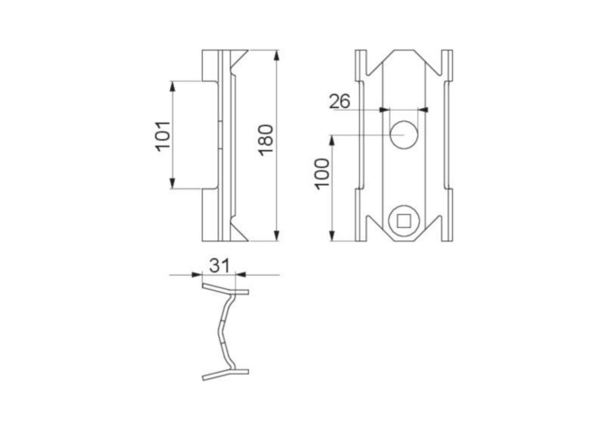 Orsituki Ensto UN - ORSITUKI ENSTO UN PPS 216.20 Ø26mm