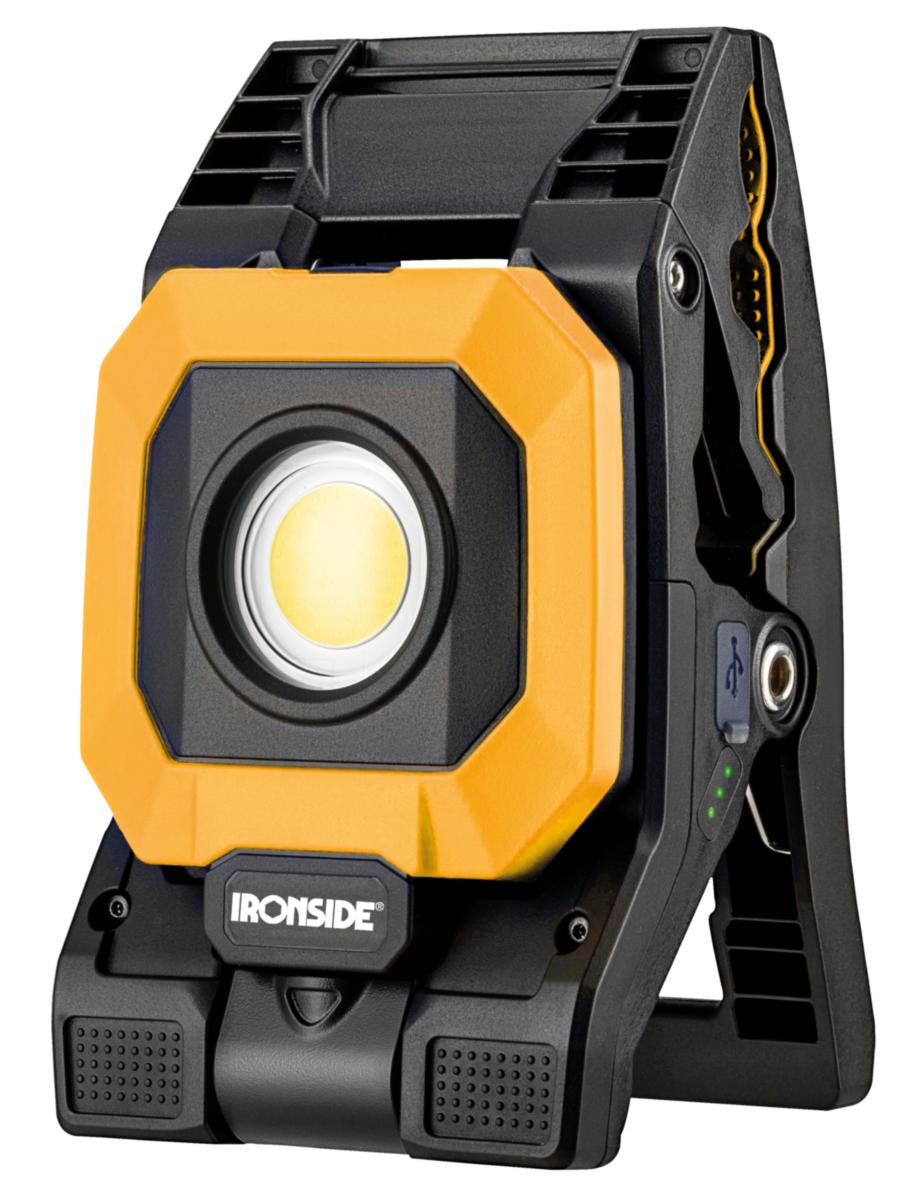 Työvalo Ironside puristimella - TYÖVALAISIN LADATTAVA 1600LM IRONSIDE 400182