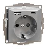 Pistorasia + USB ELKO Plus