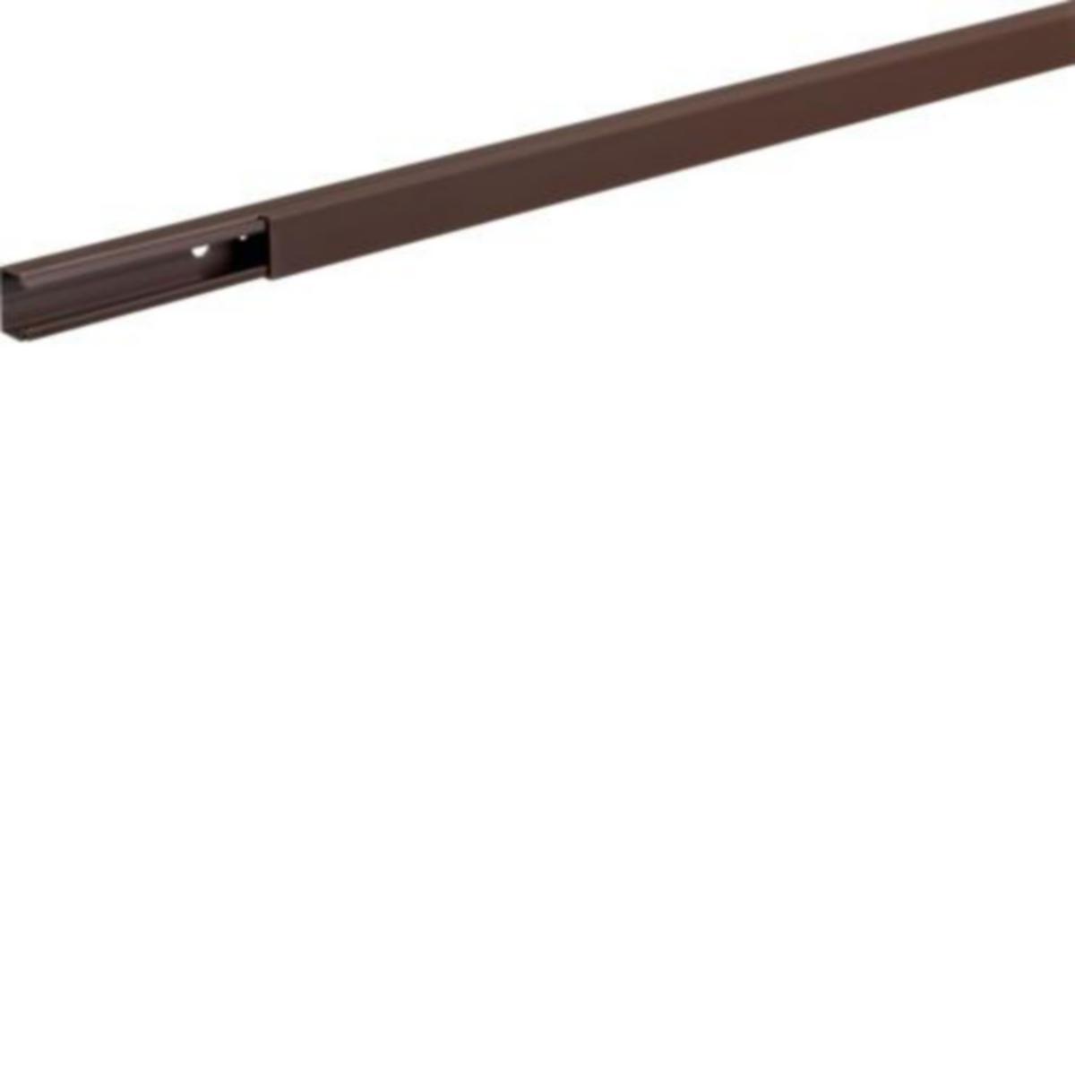 Asennuskanava Hager Tehalit.LF ruskea - ASENNUSKANAVA TEHALIT.LF LF200200 PVC 20x19x2000 RUS