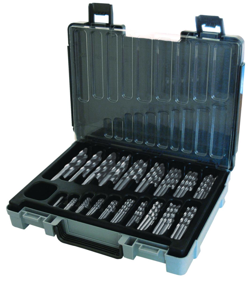 Kierukkaporanteräsarja IDG HSS-G DIN 338 1-10mm 170osaa - KIERUKKAPORASARJA 170 OSAA IDG 1-10MM HSS-G DIN 338