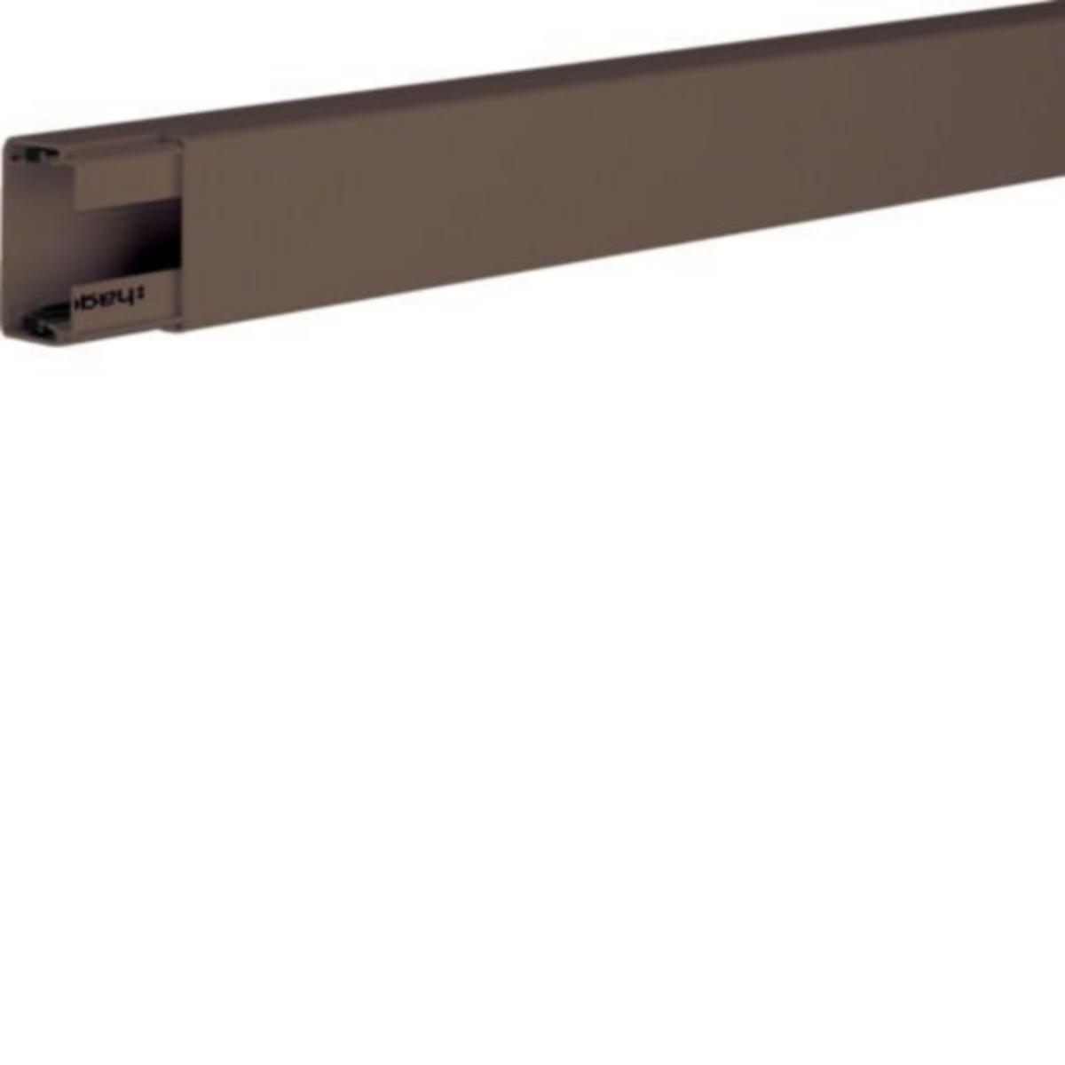 Asennuskanava Hager Tehalit.LF ruskea - ASENNUSKANAVA TEHALIT.LF LF300450 PVC 30x45x2000 RUS