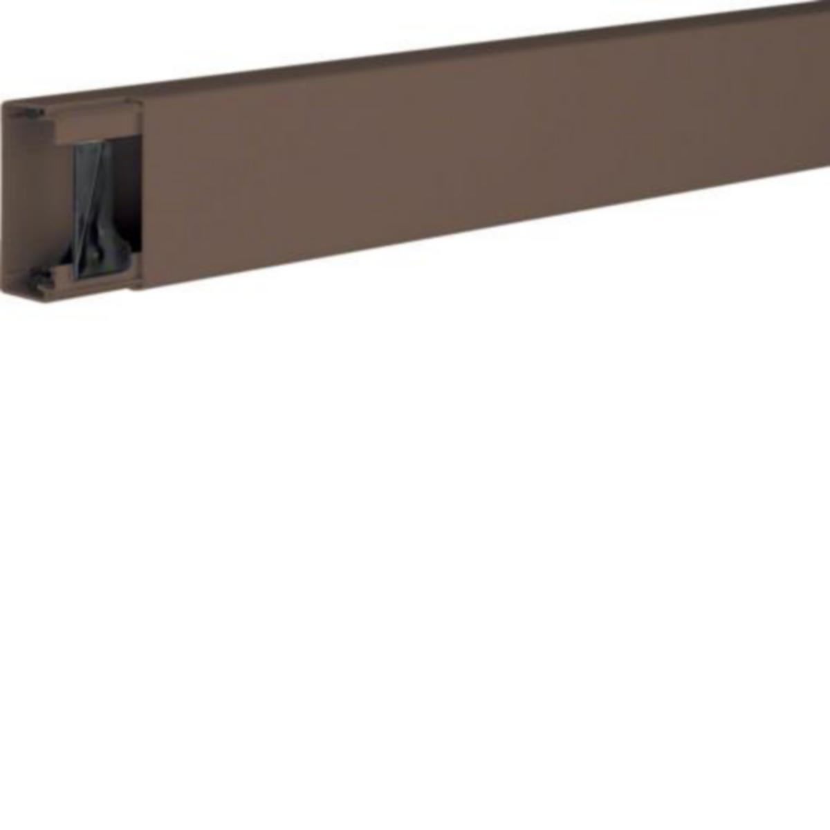 Asennuskanava Hager Tehalit.LF ruskea - ASENNUSKANAVA TEHALIT.LF LF300600 PVC 30x57x2000 RUS