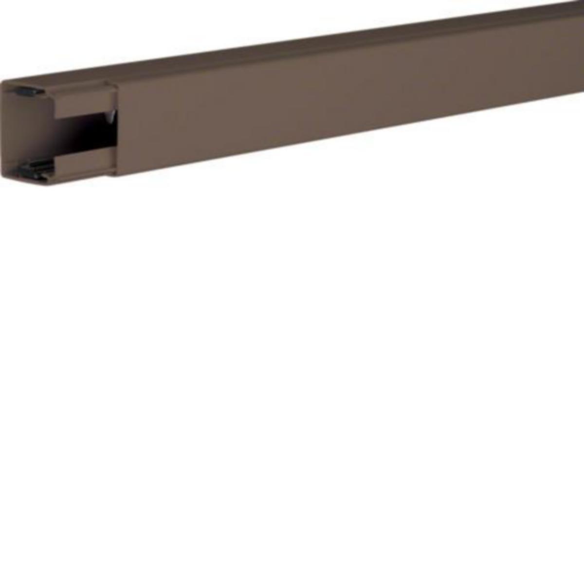 Asennuskanava Hager Tehalit.LF ruskea - ASENNUSKANAVA TEHALIT.LF LF400400 PVC 40x40x2000 RUS