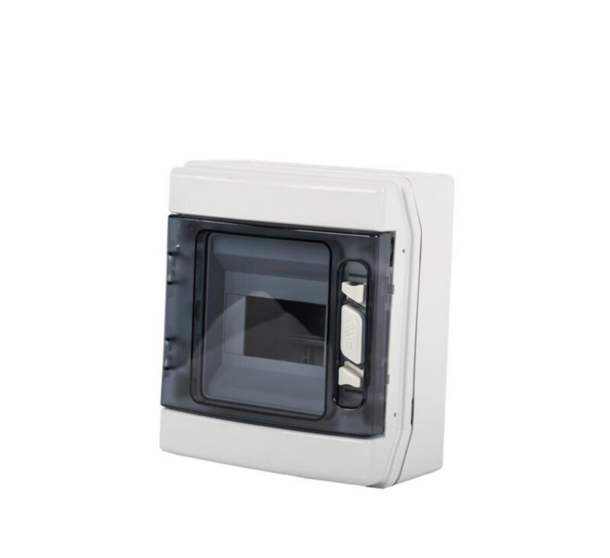 Moduulikotelo pinta ABS Garo - MODUULIKOTELO PINTA ABS GARO NUPT 1-6 LÄPINÄK OVI, IP65