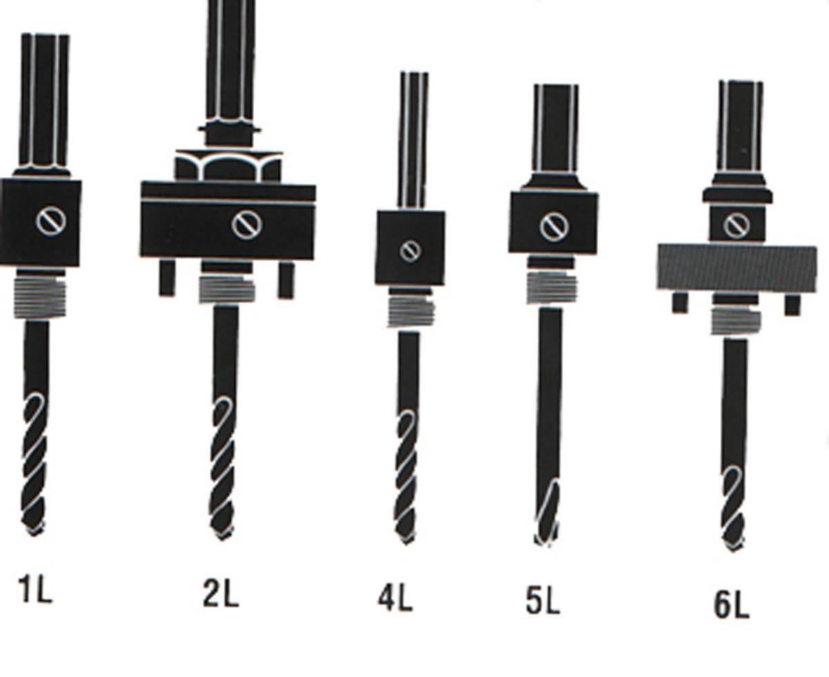 Reikäsahan pidin Lenox vakiomalli - REIKÄSAHAPIDIKE (10MM) 20L-96L LENOX 30006-6L(32-152MM TERÄT)